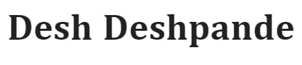 Desh Deshpande